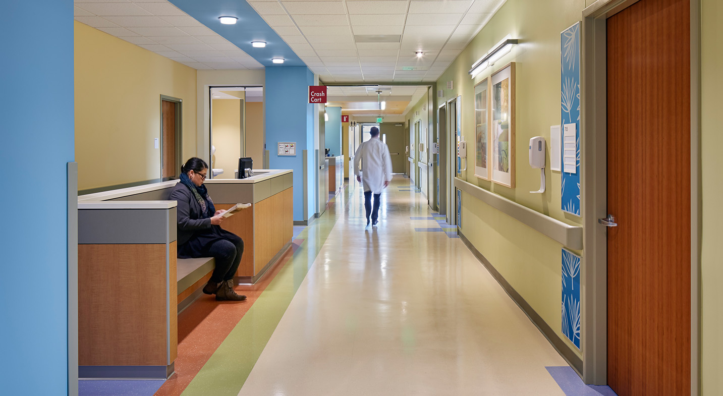 Redwood City Hospital Interiors